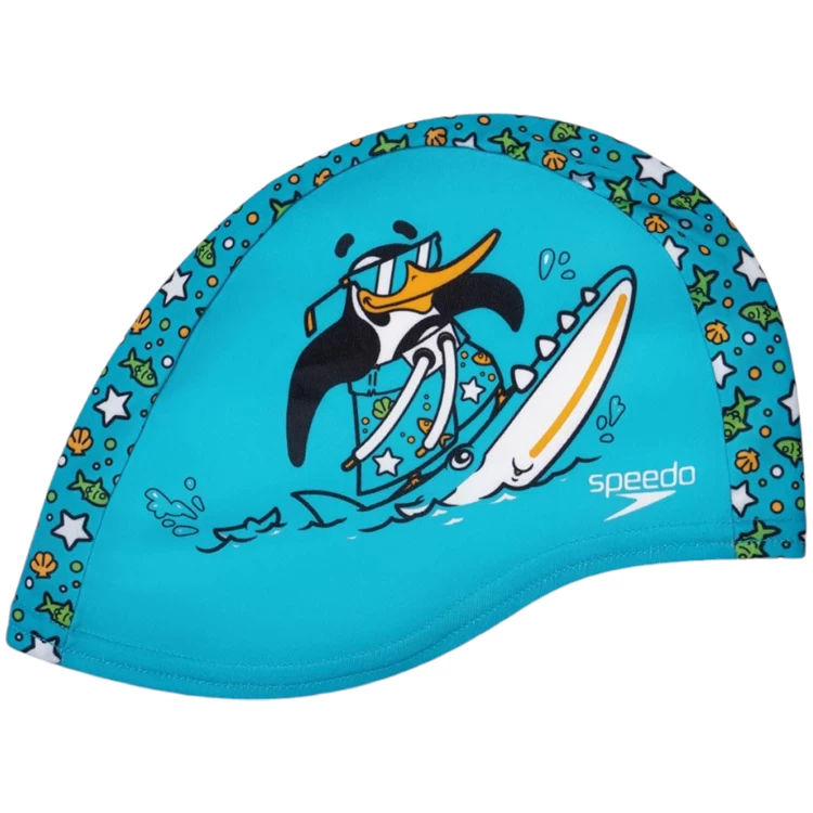 Шапочка для плавания Speedo PRINTED POLYESTER CAP